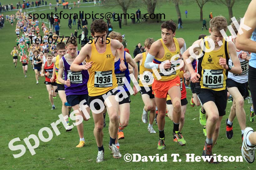 Mens Under-17s, 2024 CAU Inter Counties Cross Country Champs., Wollaton Park, Nottingham. Photo: David T. Hewitson/Sports for All Pics